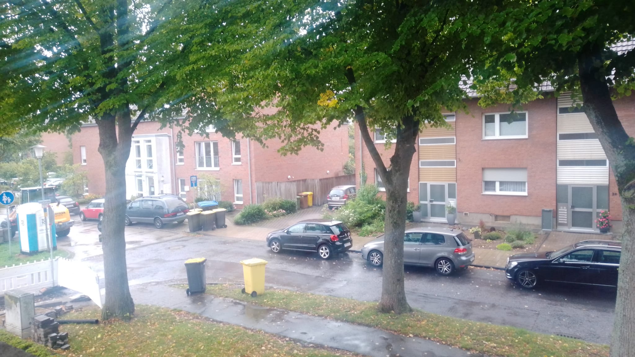 Ein ungemütlicher Regentag in Kempen