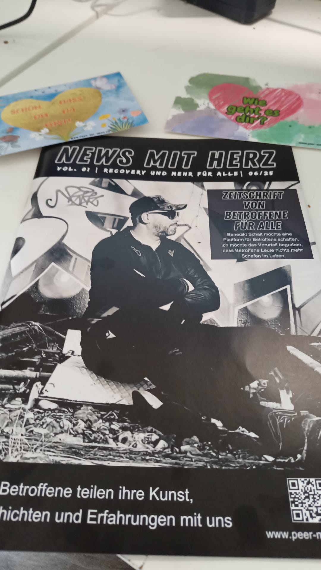 Bericht News mit herz