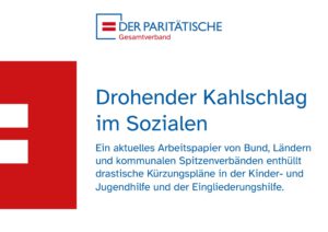 Drohender Kahlschlag im Sozialen