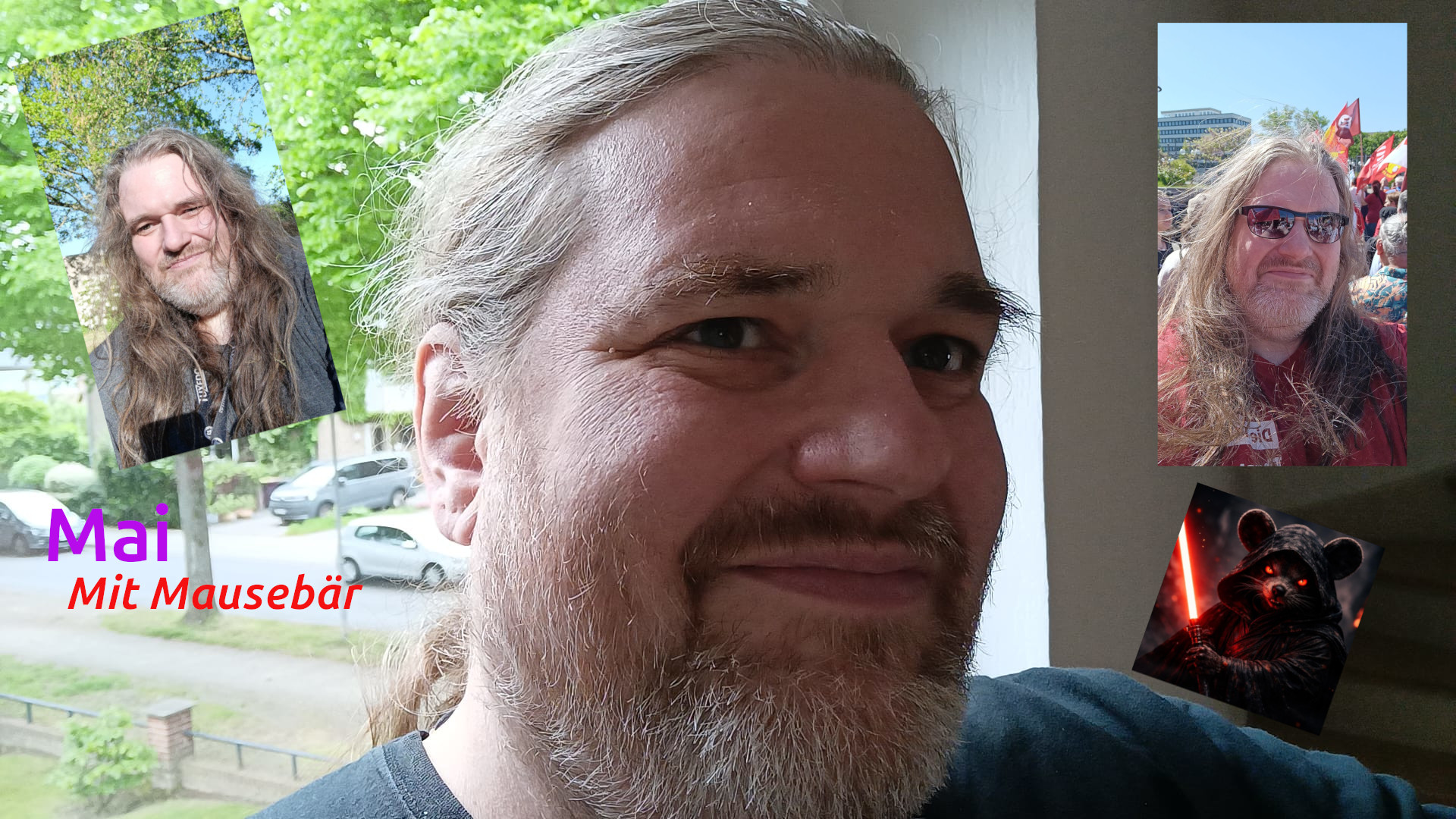 Das Mausebärtitelbild für Mai 2026