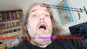 Mausebärenblock wird erstmal abgeschaltet weil Backdoor