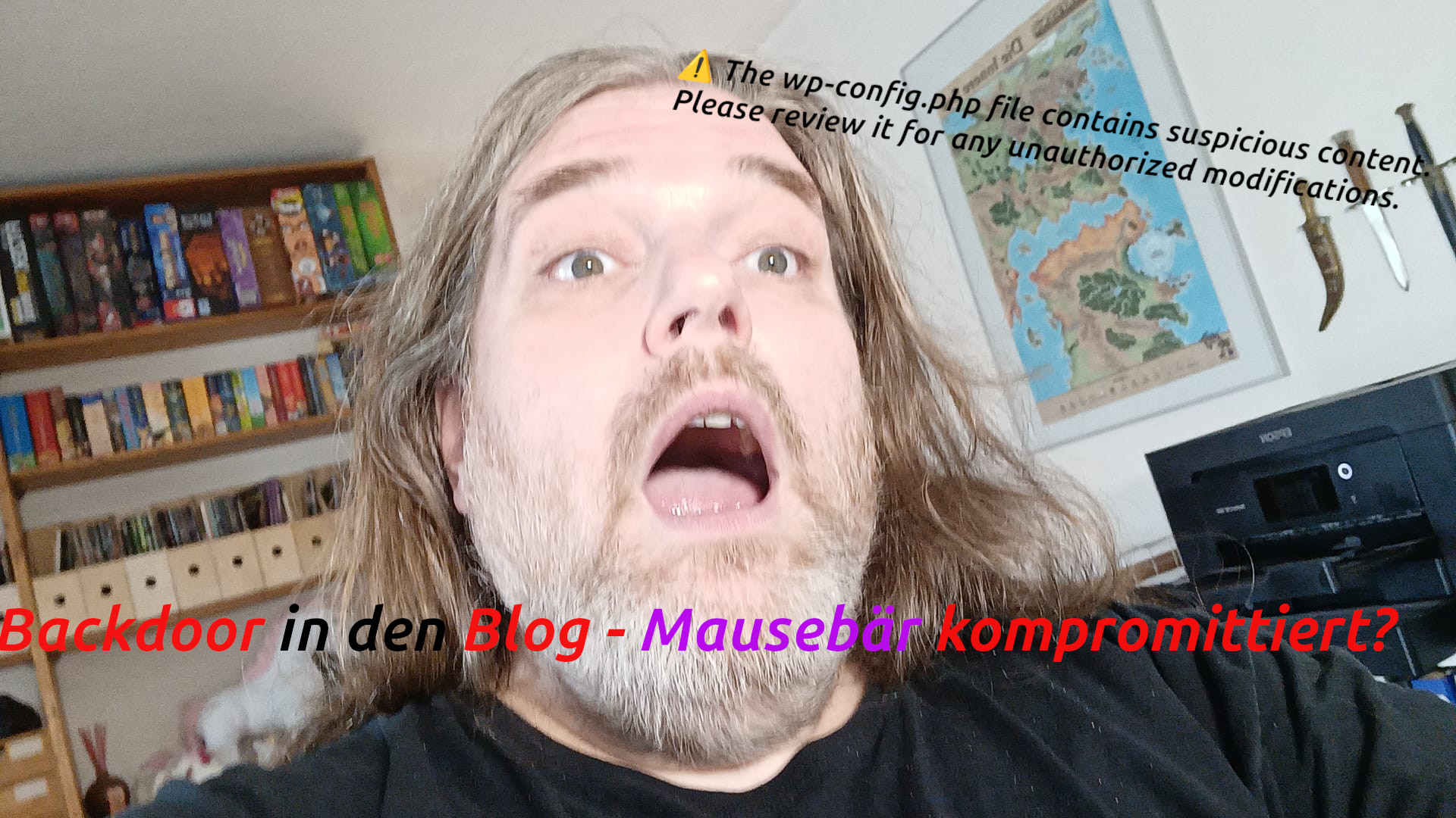 Mausebärenblock wird erstmal abgeschaltet weil Backdoor